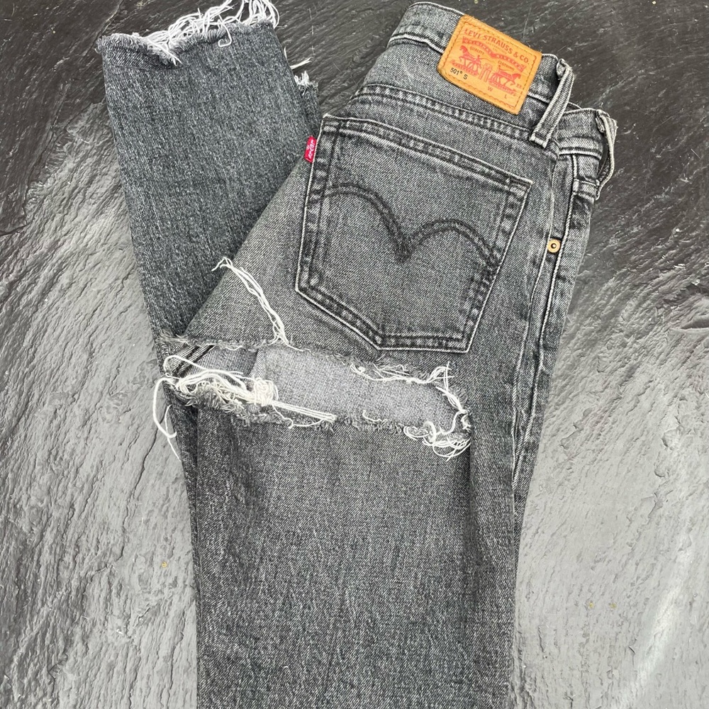 501 Levi high waisted jeans w25 x L30